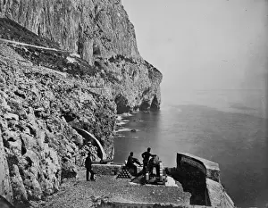 View at the back of Gibraltar
