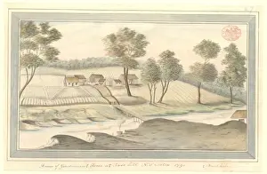Other Prints: A view of Government Farm at Rose Hill, New South Wales 1791
