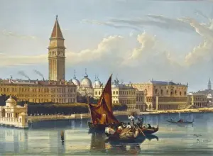 View of the Grand Canal, Venice, Italy