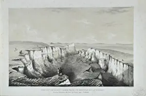 Chasm Prints: View of the Great Chasm from its Western end at Bindon