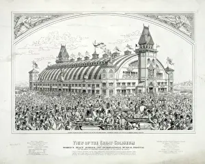 Coliseum Prints: View of the great coliseum