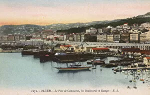 Algiers Gallery: View of the harbour, Algiers, Algeria
