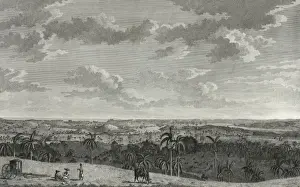 Prise Prints: A view of the harbour and city of the Havana, taken from Jes