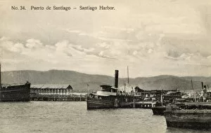 View of the Harbour, Santiago de Cuba, Cuba