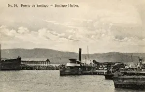 View of the Harbour, Santiago de Cuba, Cuba