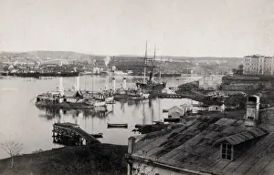 Sebastopol Prints: View of the harbour at Sebastopol Sevastopol, Crimea