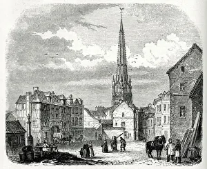 View of Harfleur, Normandy, France, where the Siege of Harfleur took place from 18 August View of Harfleur, Normandy, France, where the Siege of Harfleur took place from 18 August