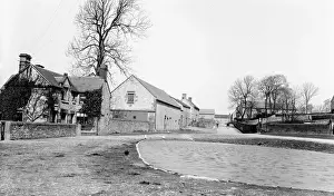 Office Prints: View of Hartington, Peak District, Derbshire