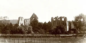 Images Dated 27th September 2019: View of Haughmond Abbey ruins, near Shrewsbury