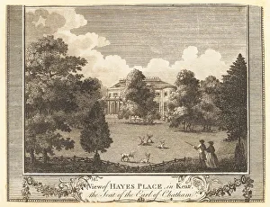 Alexander Hogg Prints: View of Hayes Place, Bromley, Kent, 18th century