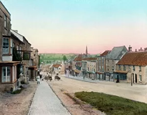 Images Dated 7th May 2021: View of the High Street, Burford, Oxfordshire