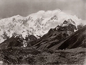 Everest Gallery: View of the Himalayas, c.1880