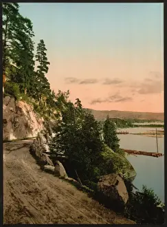 View of Hitterdals Lake, Notodden, Telemarken (i. e, Telemark