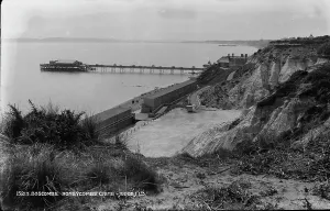 Chine Prints: View of Honeycombe Chine and Pier