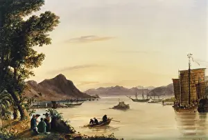 Junk Prints: View of Hong Kong Harbour, by John Willes Johnson