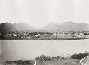 Seashore Prints: View of Honolulu from the prison, Hawaii