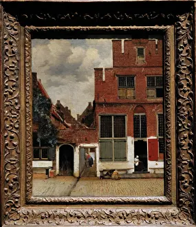 Amsterdam Prints: View of Houses in Delft, c. 1658, by Johannes Vermeer (1632