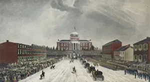 View. Of the inauguration of Gov. James Pollock