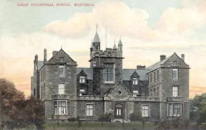 Reformatory Prints: A view of the Industrial School for Girls, Maryhill, Glasgow. Date: c.1910