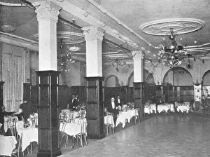 Supper Prints: A view of the interior of Murrays Club, London, 1920