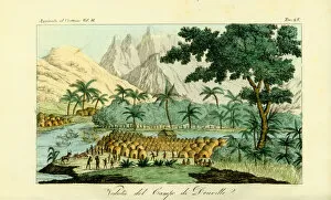 Congo Gallery: View of Jean-Baptiste Douvilles camp