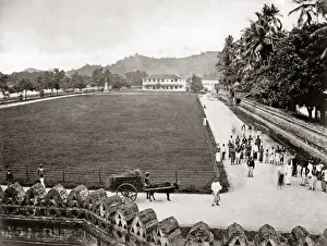 view at Kandy, Ceylon, circa 1880s