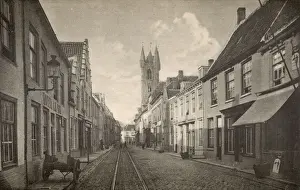 Sluis Prints: View of Kapellestraat, Sluis, Netherlands