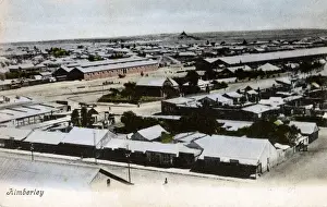 Kimberley Prints: View of Kimberley, Northern Cape Province, South Africa