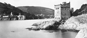 Images Dated 20th October 2009: View from Kingswear Castle toward Dartmouth Castle