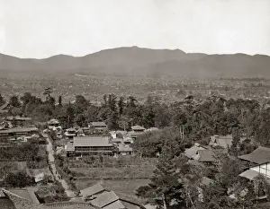 View of Kyoto, Japan, circa 1880s