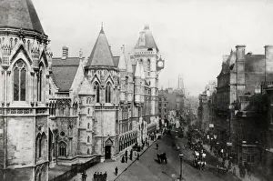 View of the Law Courts, London