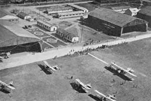 Air Port Prints: View of Le Bourget
