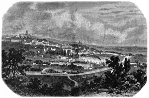 Hosts Prints: View of Le Mans / Tirpenne