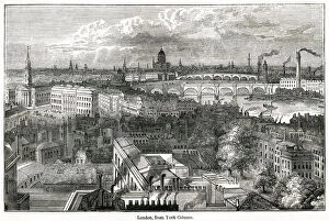 Images Dated 28th February 2019: View over London 1830s