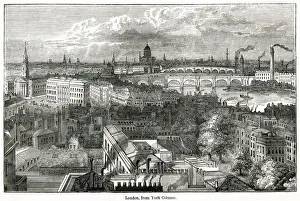 Images Dated 28th February 2019: View over London 1830s