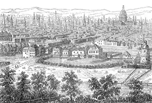 1753 Prints: View of London