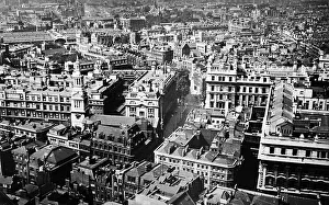 View of London from St. Paul's Cathedral in 1921