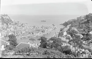 Looe Prints: View of Looe from the Points