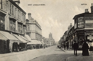 Images Dated 29th July 2016: View down Lozells Road, Aston, Birmingham, West Midlands