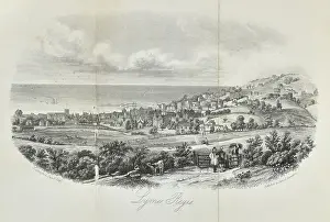 Drayton Prints: View of Lyme Regis