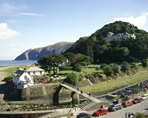 Countisbury Prints: View of Lynmouth and Countisbury, Devon