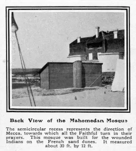 Facilities Prints: Back view of a Mahomedan Mosque