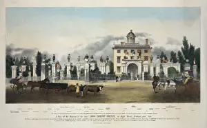 Dexter Prints: A view of the mansion of the late Lord Timothy Dexter in Hig