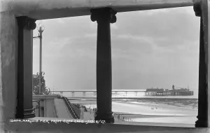 Overcast Prints: View of Margate Pier from Cliff Cafe