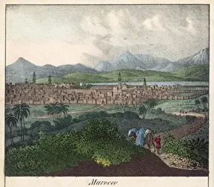 Marrakesh Prints: View of Marrakesh