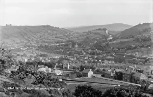 Matlock Prints: View of Matlock from the Hydros