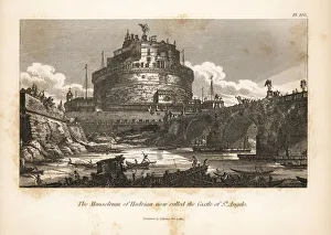Altars Gallery: View of the Mausoleum of Hadrian in Parco