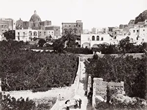 Capri Prints: View on the Mediterranean island of Capri, Italy