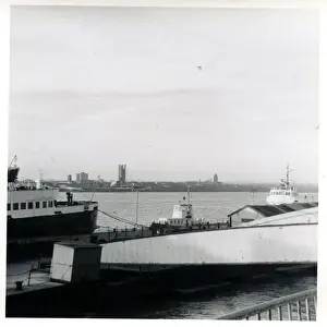 View across the Mersey, Liverpool, Lancashire