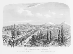 View of Mexico City, Mexico, Central America